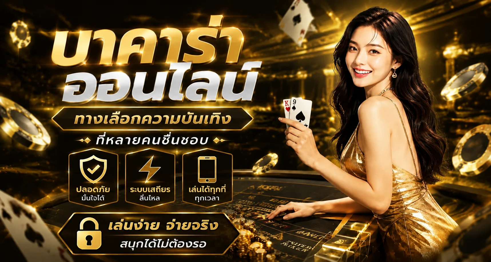 ระบบฝากถอนออโต้ B4ALL รวดเร็วภายใน 30 วินาที