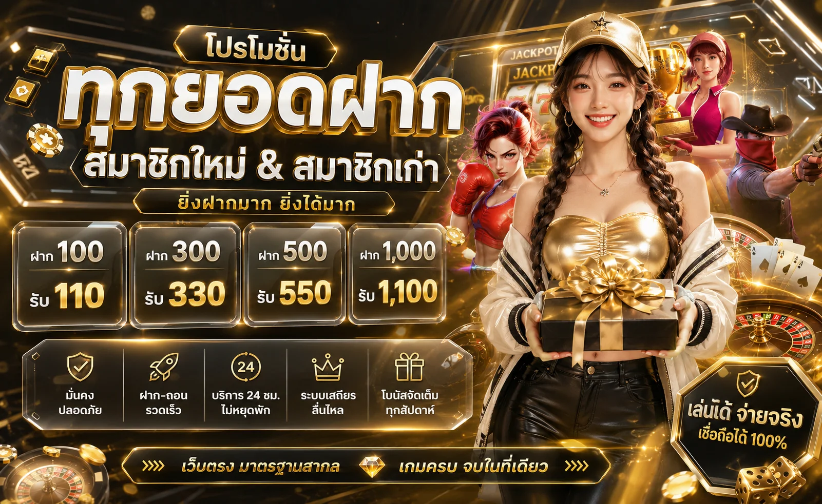 ค่ายเกมคาสิโนออนไลน์ชั้นนำบน B4ALL